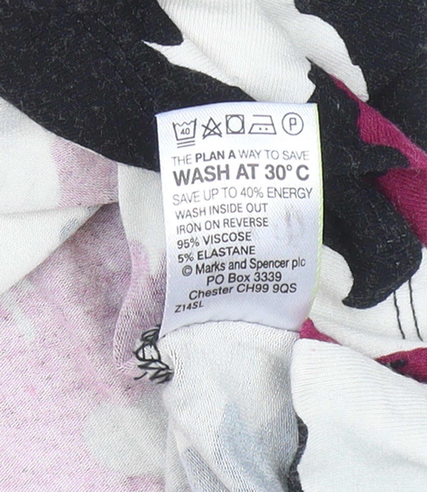 Marks & Spencer Women’s Multicoloured Floral Tunic Blouse UK 14