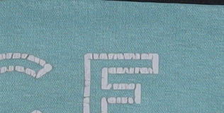 NICCE Men's Black & Teal Crew Neck Sweatshirt Size L Cotton Blend