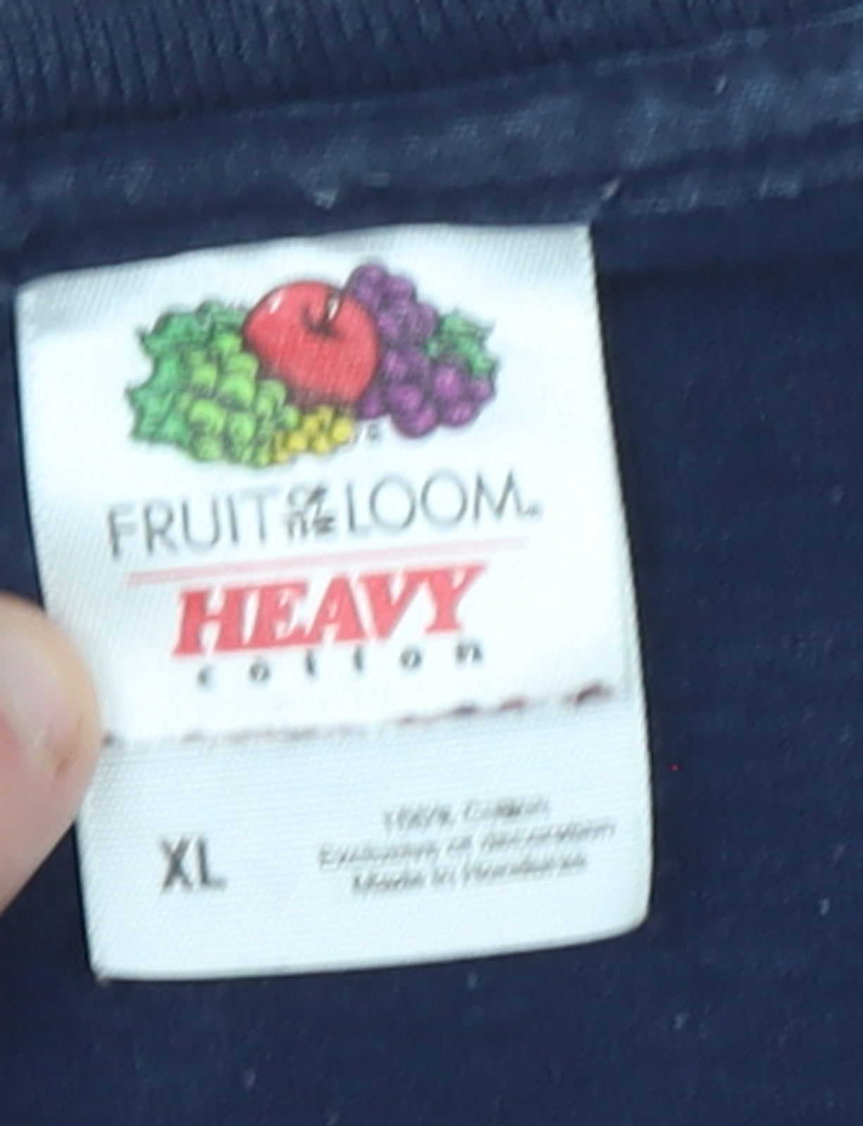 Fruit of the Loom Men's Blue Canada Graphic Cotton T-Shirt XL