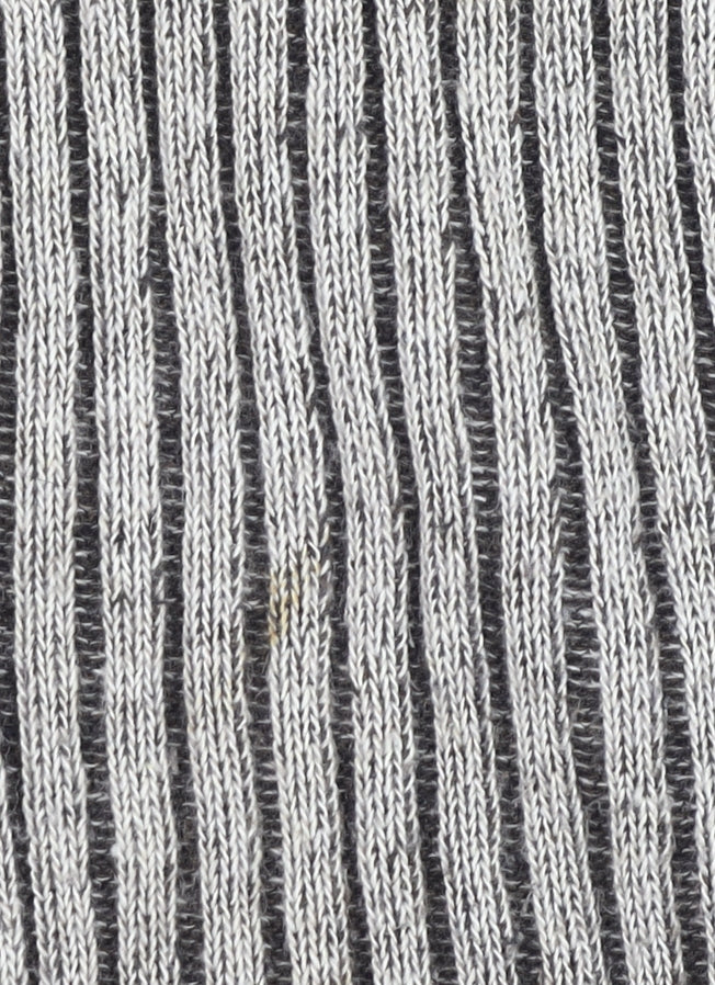 ASOS DESIGN Women's Grey Chunky-Knit Striped Cardigan Size M
