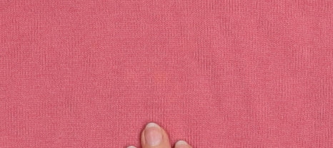 Hugo Boss Men's Pink Cotton V-Neck Jumper XL