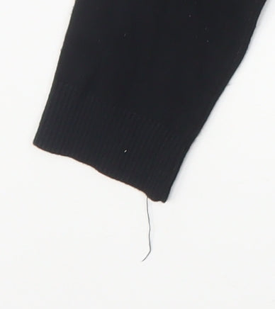 Love Knitwear Women's Black Embellished Star Jumper Size 14