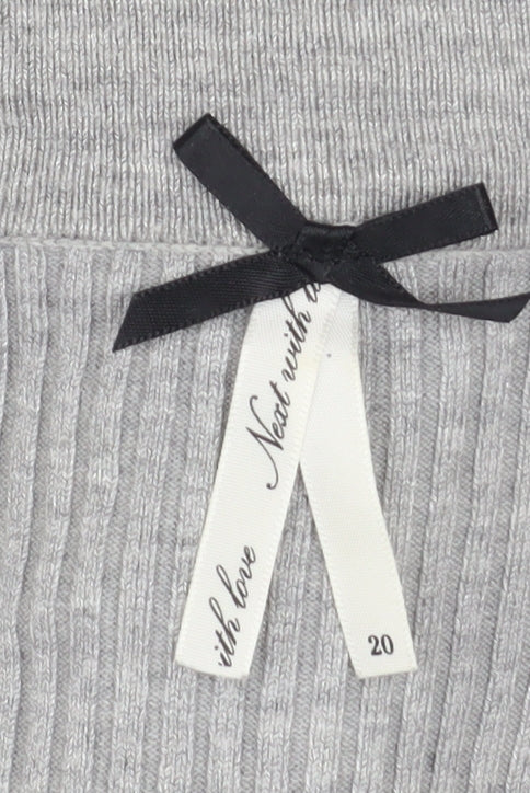 Next Women’s Grey Boat Neck Knit Shrug Jumper Size 20