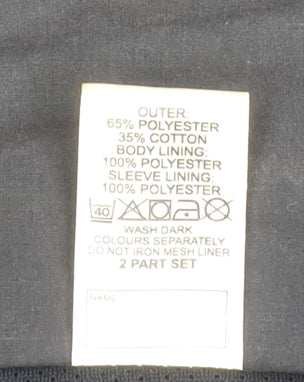 Trutex Sport Men's Blue XL Basic Full Zip Jacket with Pockets