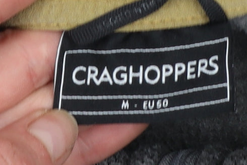 Craghoppers Men's Grey 1/4 Zip Fleece Sweatshirt Size M