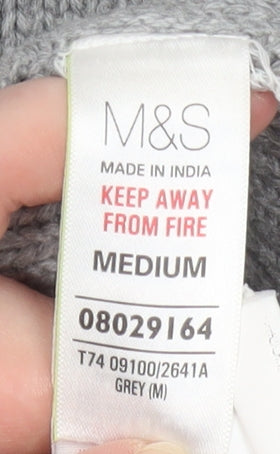 Marks & Spencer Women’s Grey Cable Knit Cardigan Medium