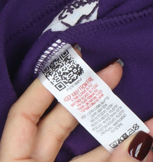 Peter Storm Women's Purple Fleece Pullover Sweatshirt Size 12