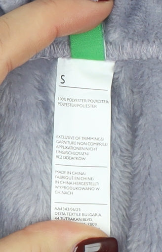 United Colors of Benetton Women’s Grey Velour Pyjama Pants S