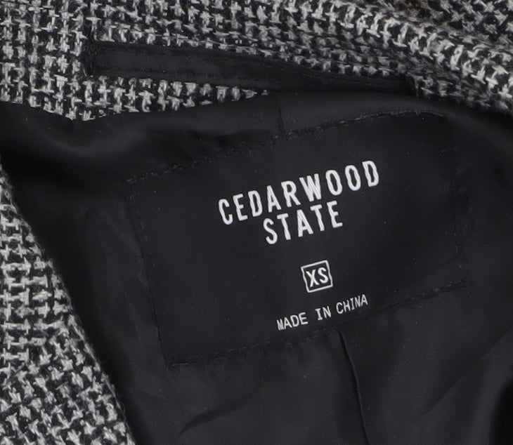 Cedarwood State Men's Grey Tweed Classic Blazer XS