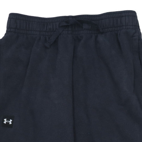 Under Armour Men's Black Fleece Jogger Sweatpants M Relaxed Fit