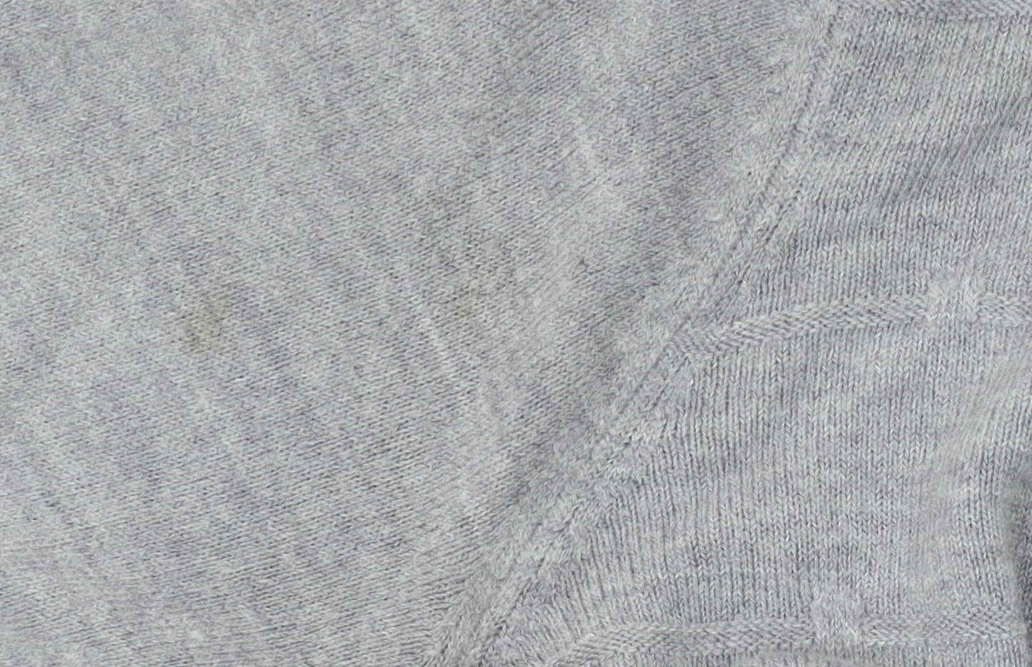 Maine New England Women's Grey Long Sleeve Open Knit Cardigan Size 12