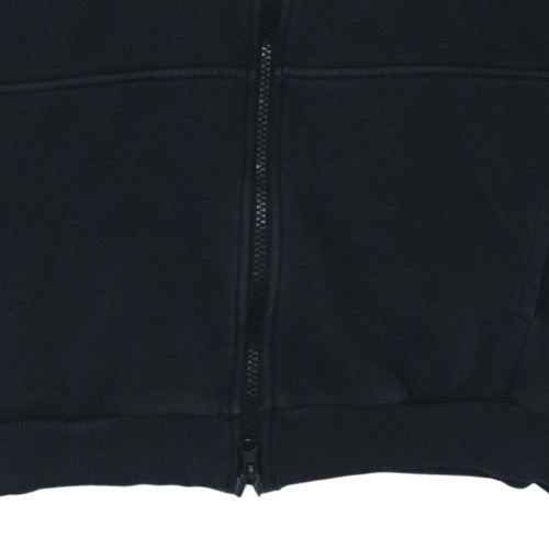 Nike Boys Black Full Zip Hoodie Fleece Sweatshirt 8-9 Years