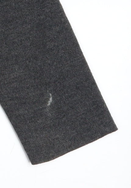 Marks & Spencer Women’s Grey Merino Wool Blend Longline Cardigan UK 12