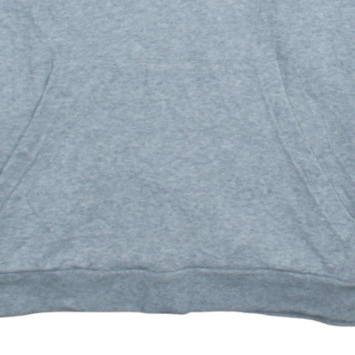Adidas Women Grey Pullover Hoodie Size M Relaxed Fit Logo Design