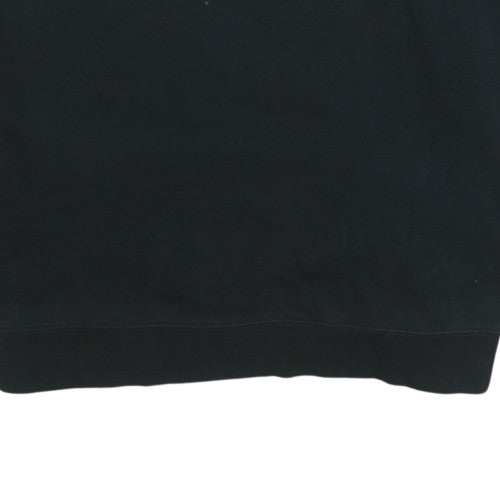 Fila Men's Black Crew Neck Pullover Sweatshirt Size M