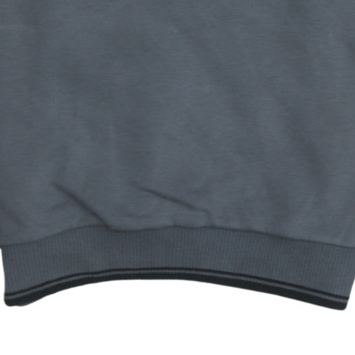 Fila Men's Grey Crew Neck Pullover Sweatshirt Size S Regular Fit