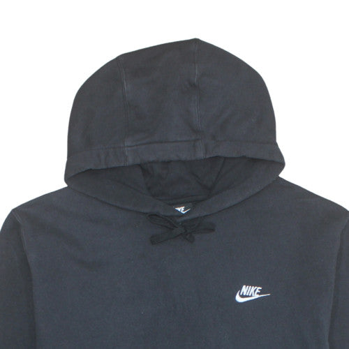 Nike Mens Black L Pullover Hoodie Fleece Sweatshirt