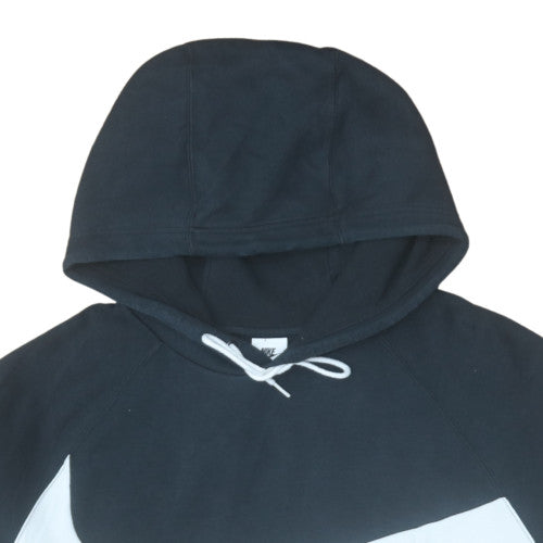 Nike Men's Black XL Pullover Hoodie with Large Logo Graphic
