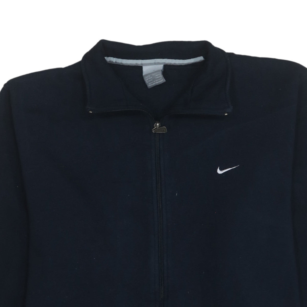 Nike Men's Black Fleece Track Jacket Size M Full Zip Sportswear