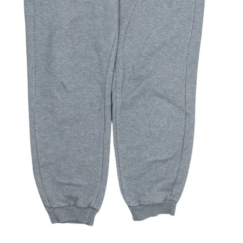 Puma Mens Grey Jogger Sweatpants M Regular Fit Fleece Activewear