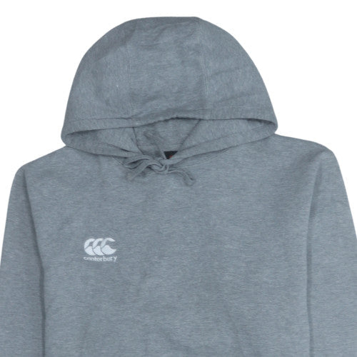 Canterbury Men's Grey L Pullover Hoodie with Logo Sportswear