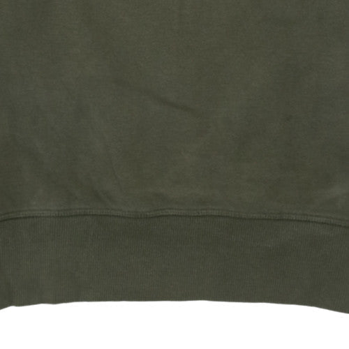 Ellesse Mens Green Crew Neck Pullover Sweatshirt Size M