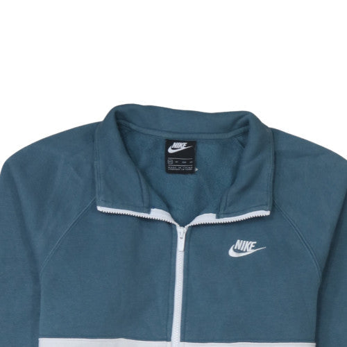 Nike Men's Blue Full Zip Sweatshirt XS Sports Fleece Jacket