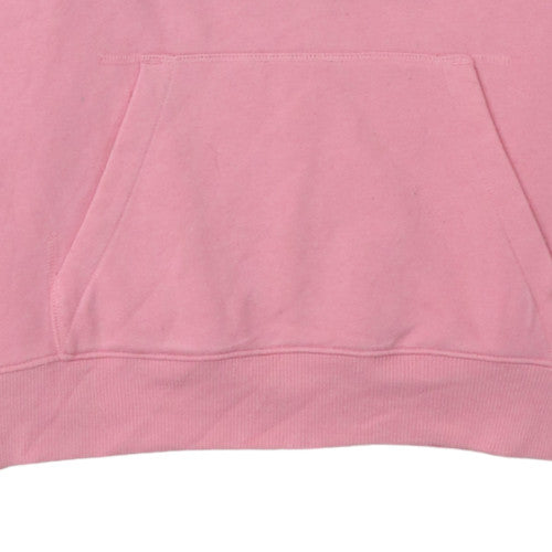 Canterbury Women Pink Hoodie Size 12 Pullover Cotton Blend Logo Style