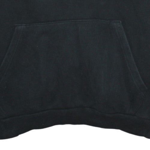 Puma Men's Black Pullover Hoodie L Regular Fit Fleece Sweatshirt