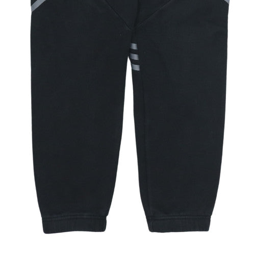 Adidas Boys Black Jogger Sweatpants 14 Years Regular Fit Activewear