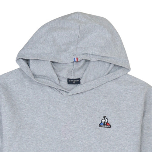 Le Coq Sportif Men’s Grey 2XL Pullover Hoodie with Logo
