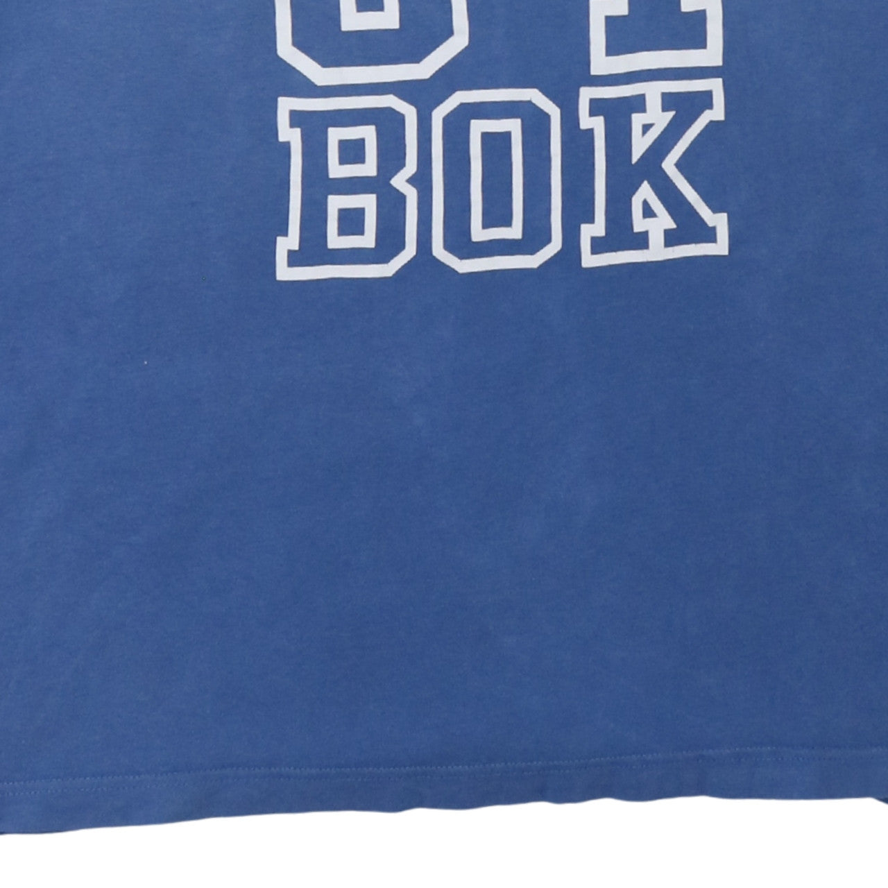 Reebok Men's Blue XL Sports Graphic Print Cotton T-Shirt