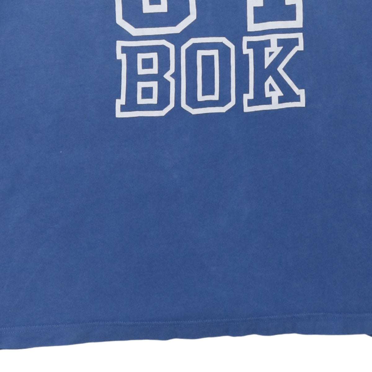 Reebok Men's Blue XL Sports Graphic Print Cotton T-Shirt
