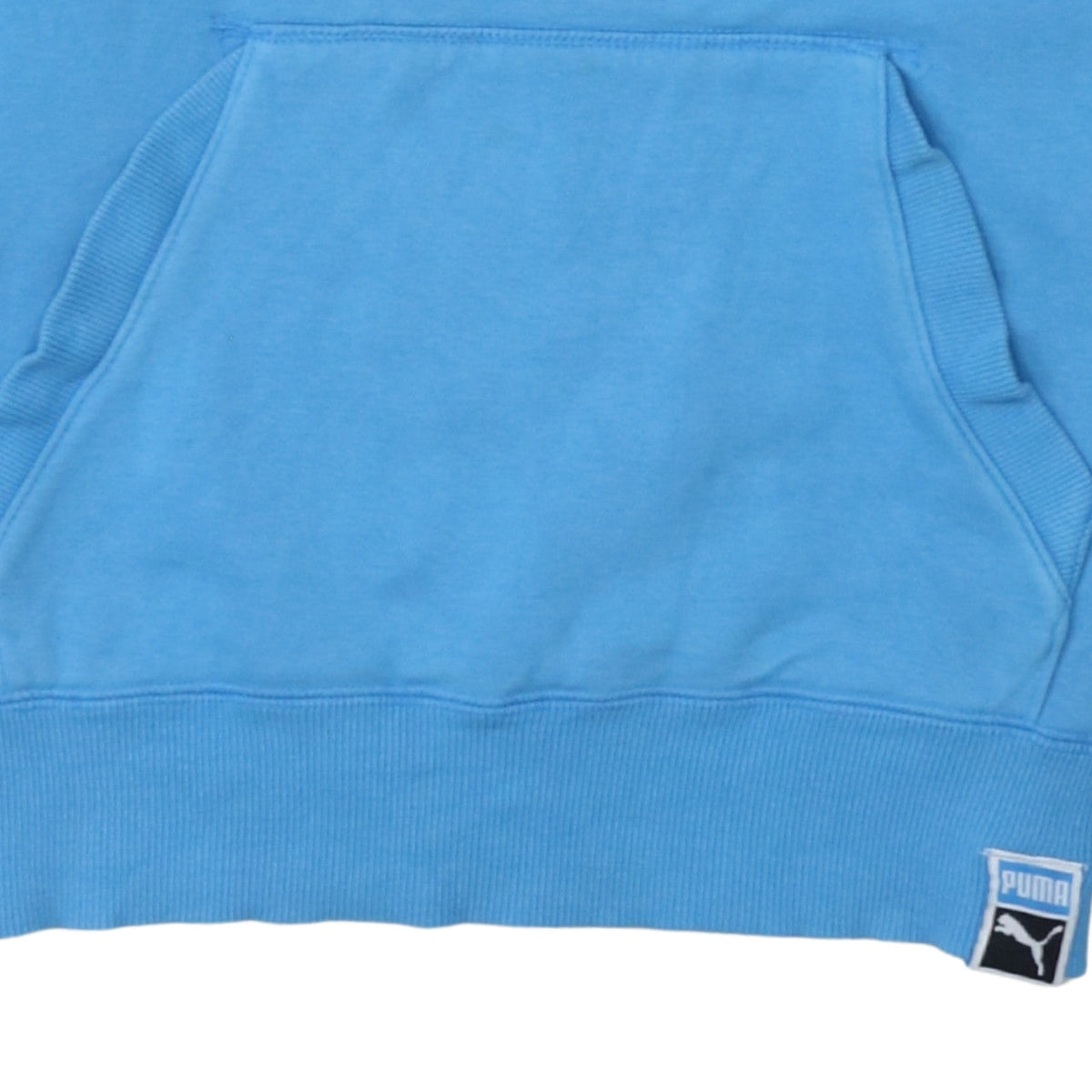 Puma Men's Blue Crew Neck Logo Pullover Sweatshirt M