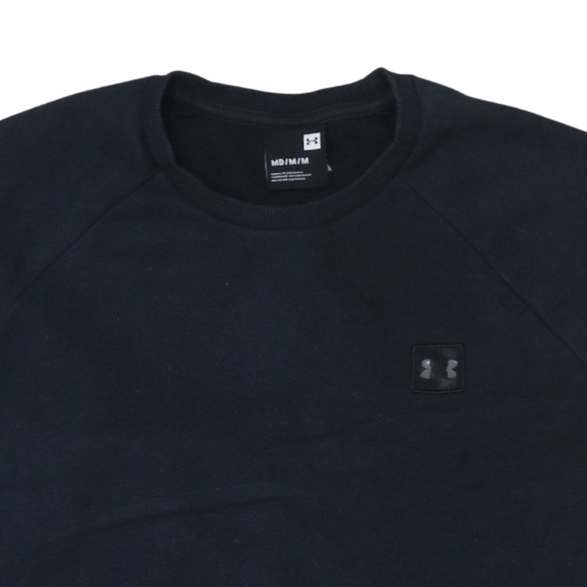 Under Armour Men's Black M Crew Neck Pullover Sweatshirt