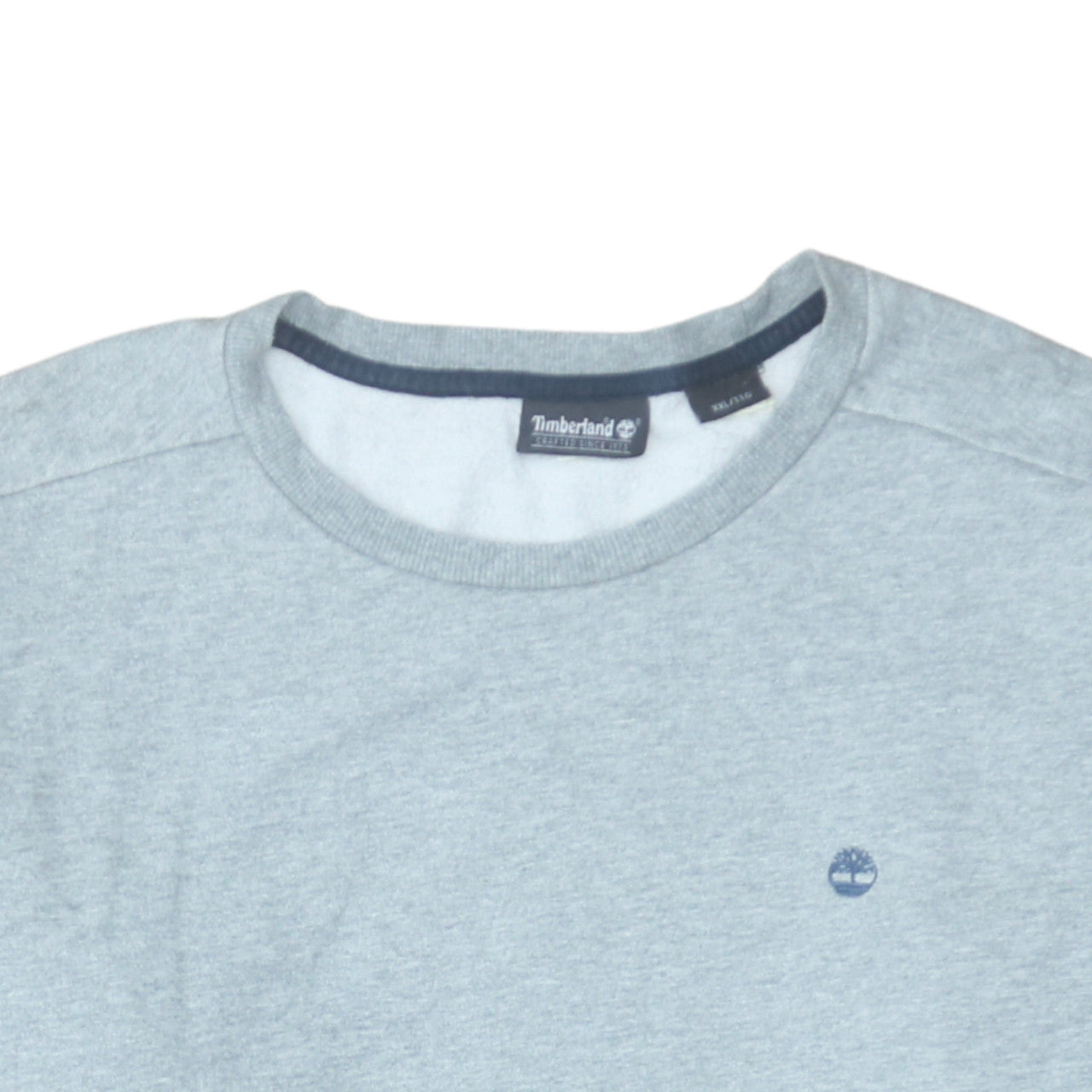 Timberland Mens Grey Crew Neck Fleece Pullover Sweatshirt L