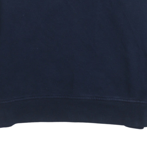 Tommy Hilfiger Men's Blue Crew Neck Cotton Sweatshirt Size M