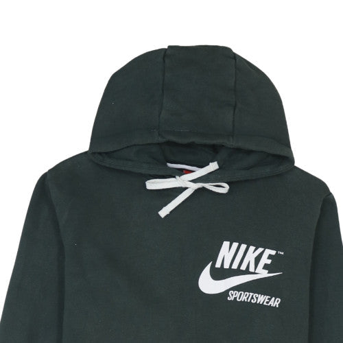 Nike Mens Black M Pullover Hoodie Sportswear Graphic Fleece