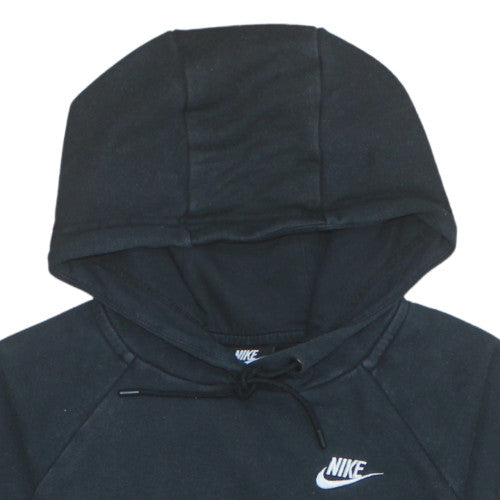 Nike Men's Black XS Pullover Hoodie with Logo and Kangaroo Pocket
