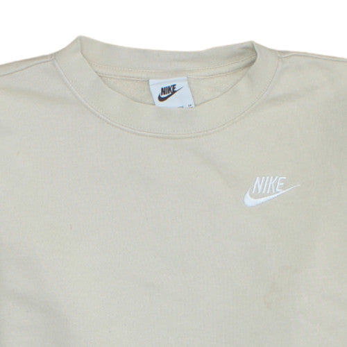 Nike Men's Beige XS Pullover Crew Neck Sweatshirt