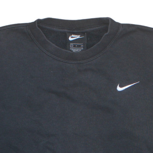 Nike Women's Black Small Crew Neck Pullover Sweatshirt