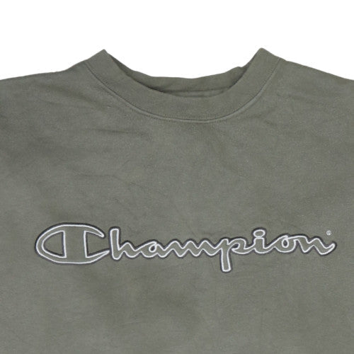 Champion Men's Green XL Crew Neck Pullover Sweatshirt