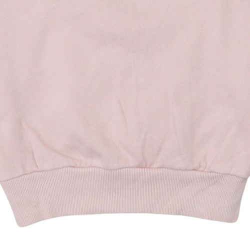 Disney Women Pink Sweatshirt Small Crew Neck Pullover by Lefties