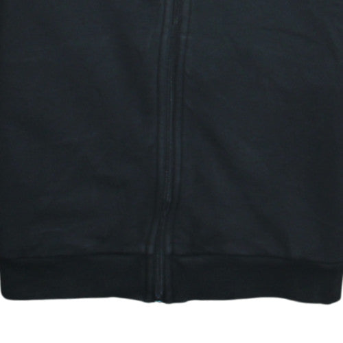 Puma Men’s Black Full Zip Hoodie Size S Regular Fit Sportswear