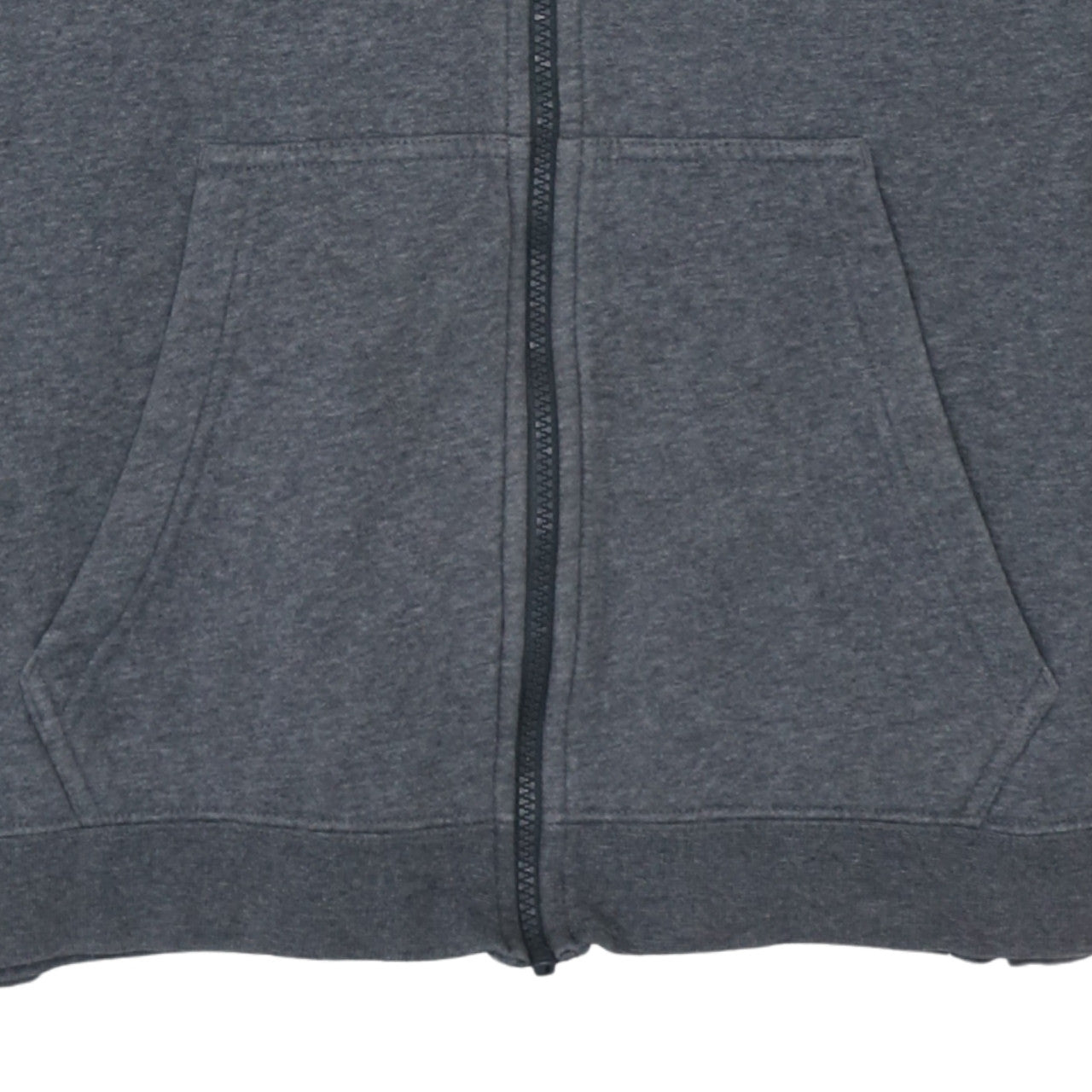 Nike Men's Grey Full Zip Hoodie M Fleece Sportswear Sweatshirt