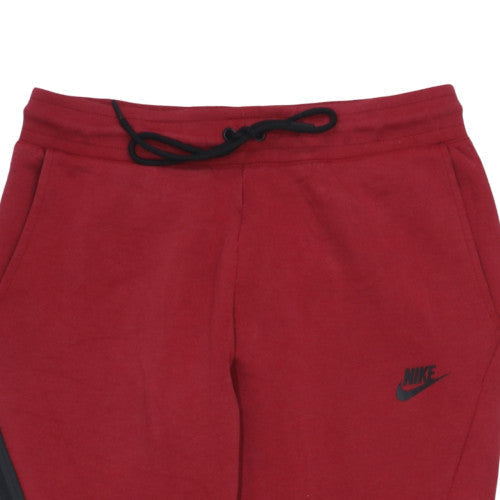 Nike Men's Red Sweatpants Jogger S Slim Fit Cotton Blend Trousers
