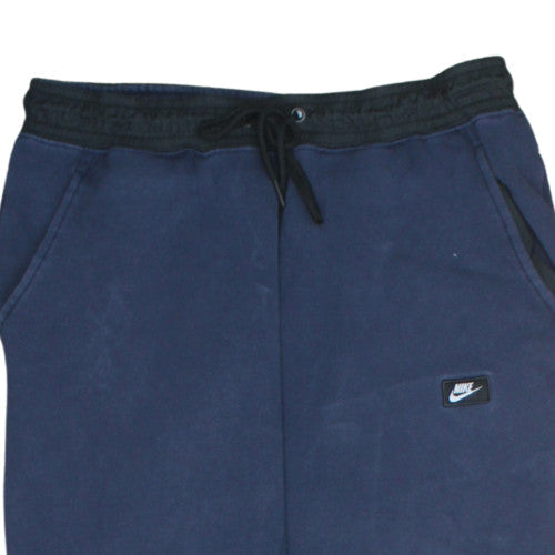 Nike Men's Blue Jogger Sweatpants M Regular Fit Fleece Trousers