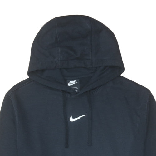 Nike Men’s Black Pullover Hoodie M Logo Fleece Sportswear