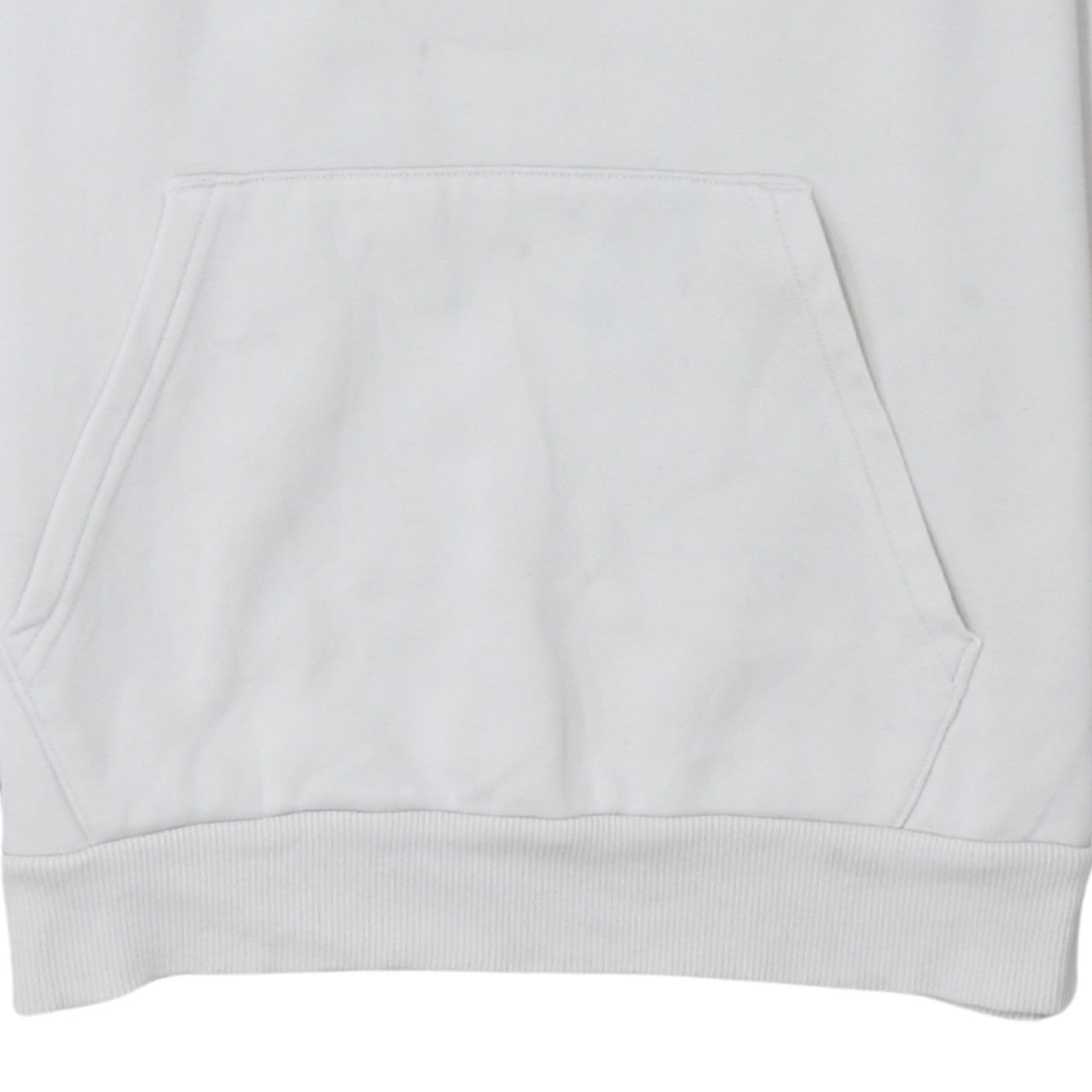 Puma Womens White XS Pullover Hoodie Classic Logo Fleece Sweatshirt