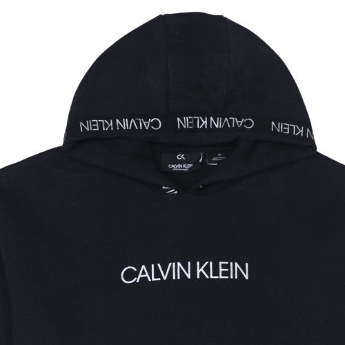 Calvin Klein Women’s Black Pullover Hoodie Small Cotton Blend